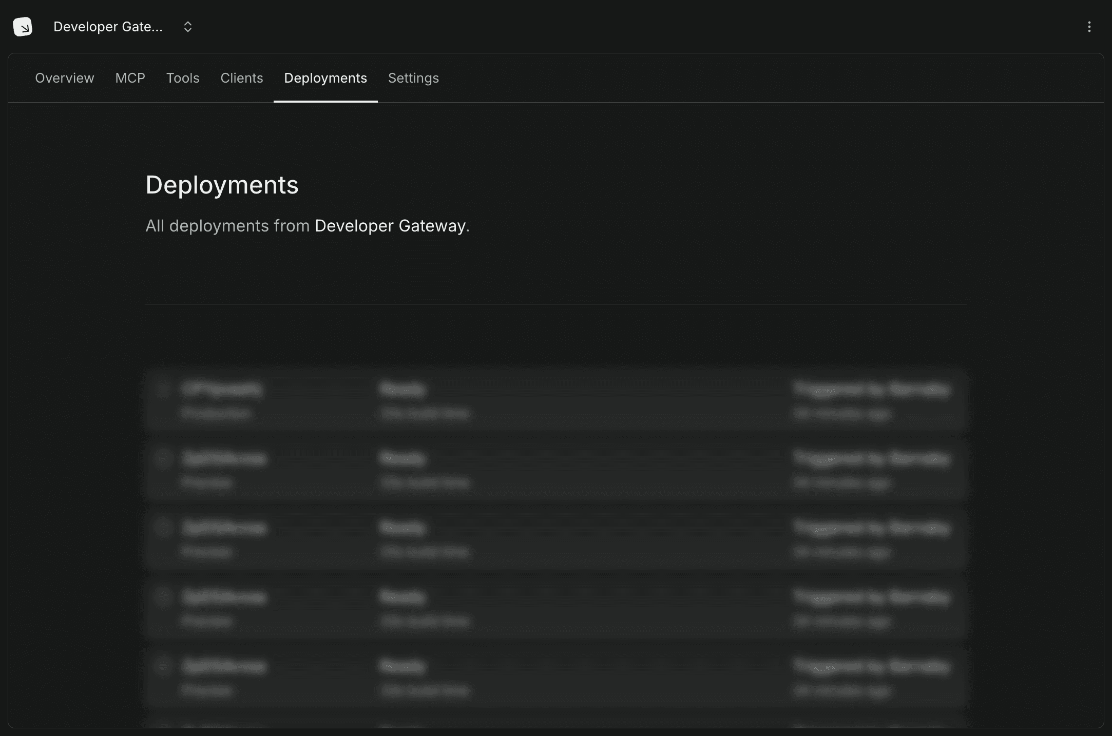 Screenshot of our studio product.