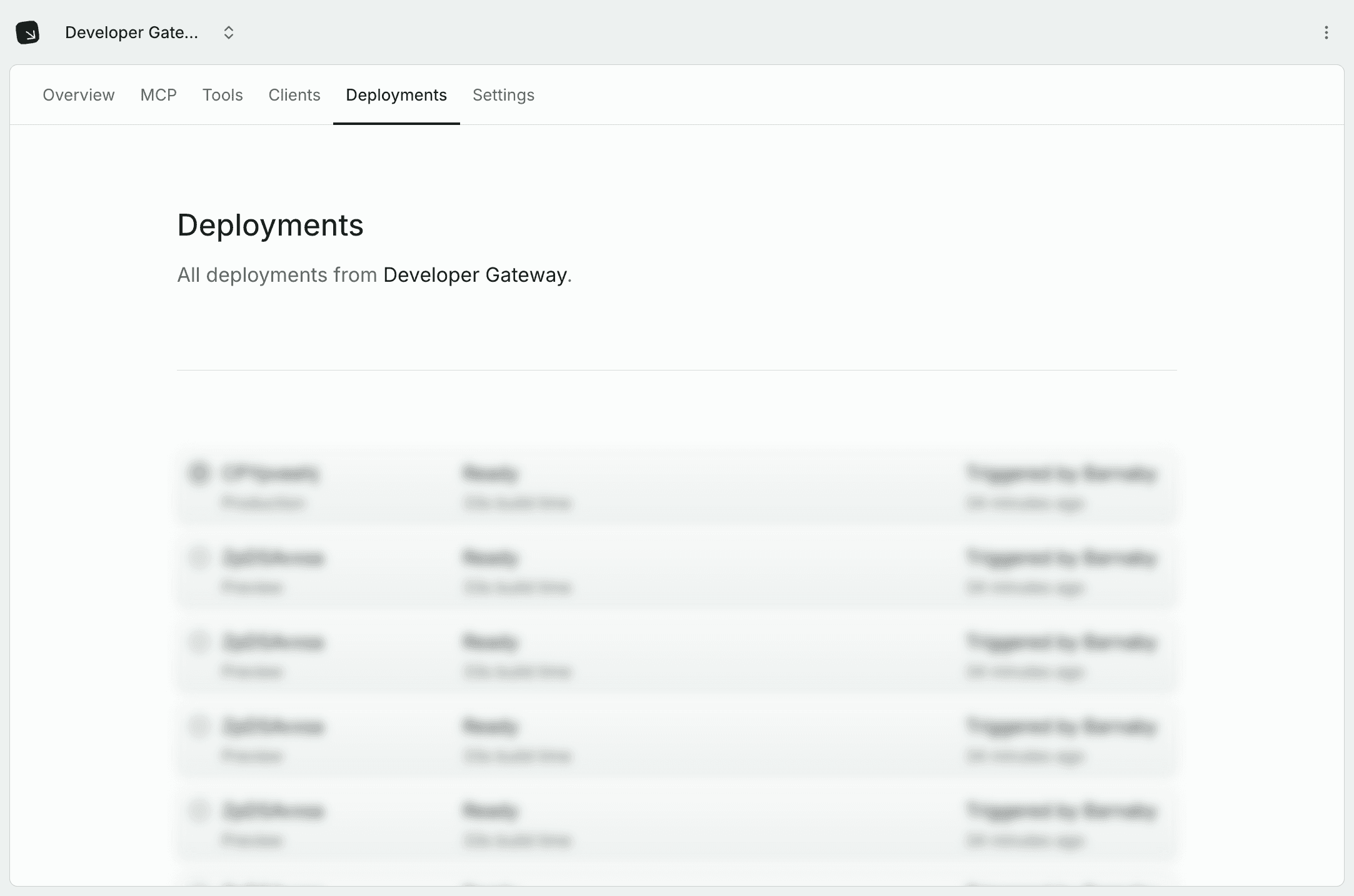 Screenshot of our studio product.